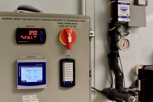 Control Panel USP Validated Water System